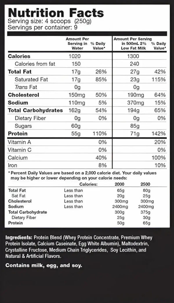 Alternative view of Muscle Juice Ultimate Nutrition