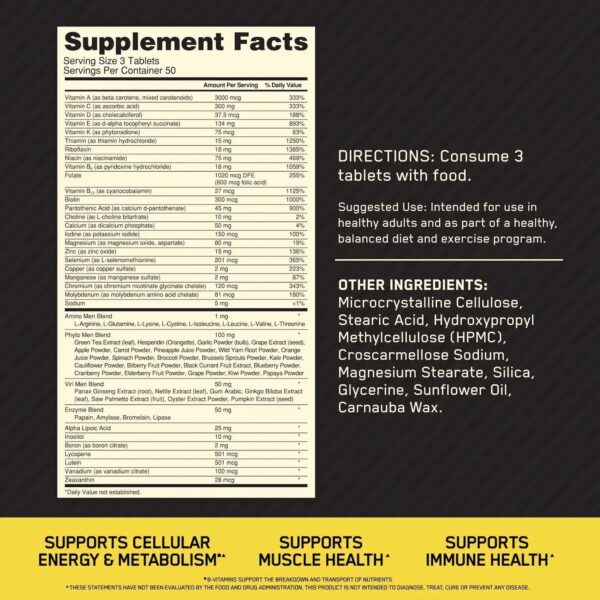 Alternative view of Opti Men Optimum Nutrition