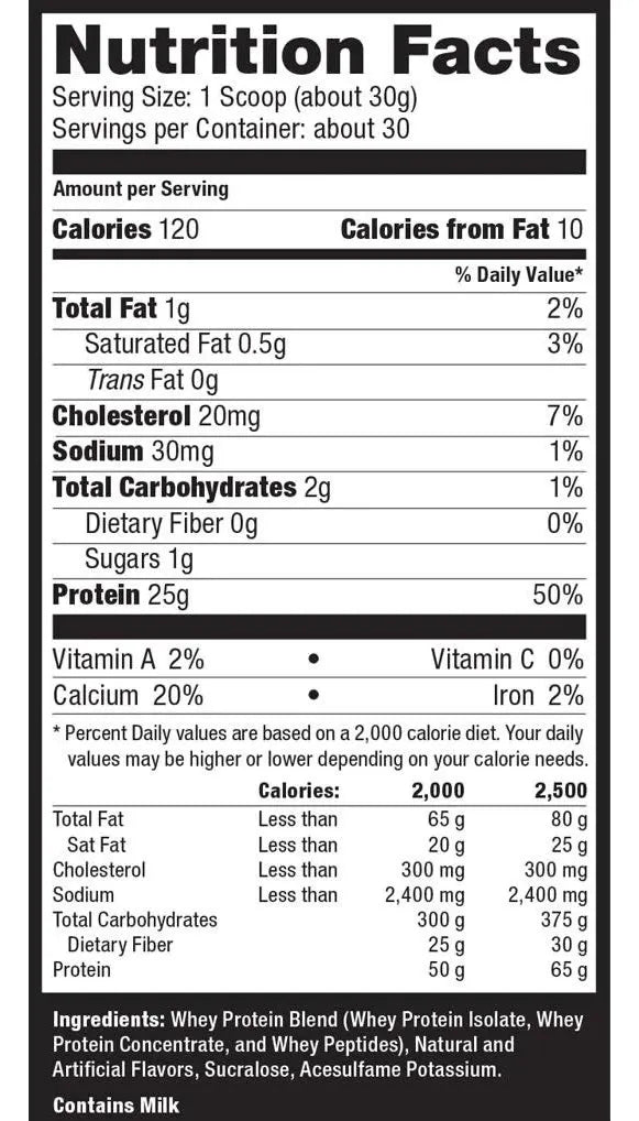 Prostar Whey Ultimate Nutrition - Imagen 2