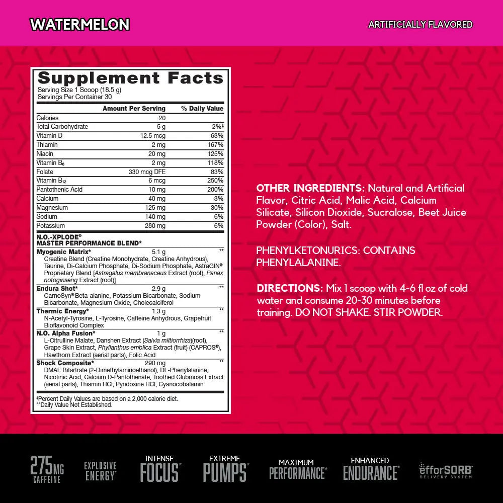 NO Xplode BSN - Imagen 2